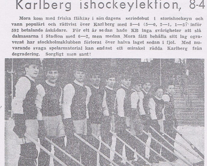 Börje Pettersson två från höger